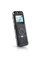 KODAK VRC250 - Registratore Vocale ad Alta Intensità, Mini Dettaphone Ricaricabile con Comando Vocale, Batteria al Litio, Lettore MP3 e Dispositivo di Ascolto