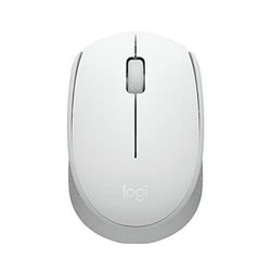 Logitech M171 Mouse Wireless per PC, Mac, Laptop, 2,4 GHz con Mini Ricevitore USB, Tracciamento Ottico, Durata della Batteria di 12 mesi, Ambidestro - Bianco