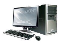 Acer Veriton M464 - PC desktop (Intel Dual Core E2220, 2,4 GHz, 1 GB RAM, HDD da 160 GB, serie Nvidia GeForce 7, DVD+- DL RW, Vista Business)