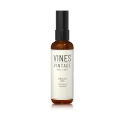 Vines Vintage Men's Beard Oil | Jojoba & Sweet Almond Oil | For Dry, Unruly Beards. 100ml