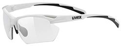 uvex sportstyle 802 V small - sportglasögon för dam och herr - självtonande - imskydd - white/smoke - one size