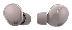 Sony WF-1000XM5 draadloze oordopjes met ruisonderdrukking, Bluetooth, in-ear hoofdtelefoon, microfoon, tot 24 uur batterijduur, snel opladen, IPX4, Alexa & Google Assistant, iOS en Android - rokerig