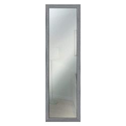 Espelho de parede Mirror Shabby Chic, 40 x 125 cm, cinzento