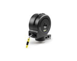 Kärcher Enrouleur de tuyau HBX 5.35 automatique : tuyau de 35 m, tuyau de raccordement : 1,5 m, retour automatique du tuyau, confortable et flexible, noir