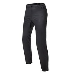 REBELHORN Ocean Regenbroek voor motorfiets, gelamineerd membraan, reflecterende elementen, winddicht, ademend, waterdicht, zwart, XL