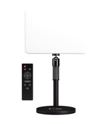 Oversteel - Chromius LED Streaming Light with Stand, Adjustable Color Temperature 3000-6500K, Remote Control