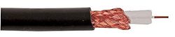 Pro Power PP001516 RG59C/U Coaxial Cable, Black, 100 m