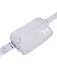 Under Armour Loudon Crossbody Waist Bag, Marsupio Unisex-Adulto, MOD Grigio / / Bianco, One Size