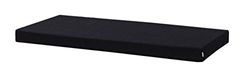 Hoppekids matras met overtrek gewatteerd, koudschuim/katoen 200 x 90 x 12 cm Stretch Limbo zwart