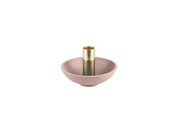 PT Living Candle Holder Nimble Tub Aluminium Blush Pink, 13 x 9.5 cm