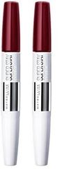 Maybelline SuperStay 24 Hour Dual Ended Lipstick, 510 Red Passion, 9 Ml (Pack of 2)