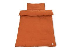 PINOLINO Muslin – barnsängkläder, roja, 2 piezas, talla única