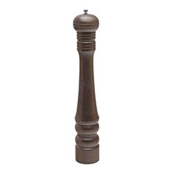 Genware NEV-57037 Pepper Mill, Heavy Wood, 17"