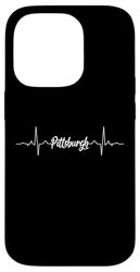 Pittsburgh City Vibes | Heartbeat Travel Aesthetic Case for iPhone 14 Pro