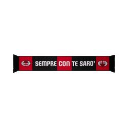 AC Milan Alltid med dig kommer att vara, officiell produkt, Röd/Svart, one size