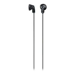 Sony MDR-E9LP In-Ear/In-Ear hoofdtelefoon, 1,2m kabel, neodymium magneet, voor MP3-speler, zwart