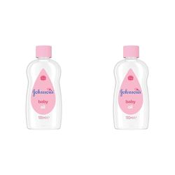 Johnson's Baby Oil, 100 ml (Pack of 2)