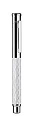 Otto Hutt Design 04 038-61974 - Pluma estilográfica (revestimiento de paladio, tapa y piezas de herraje con revestimiento de platino, muelle de acero, grosor del plumín EF, 038-61974), color blanco