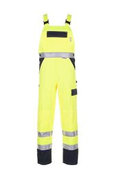 Planam 2027042 señalización peto talla 42 amarillo/azul marino