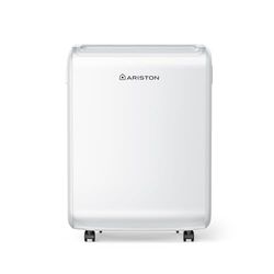 Ariston Deos Evo 12 - Déshumidificateur intérieur - Elimine l'humidité jusqu'à 12L/jour, Silencieux Salle de bain, Jusqu'à 35m²