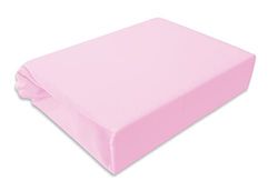 Drap-housse en jersey pour lit d'enfant 60 x 120 cm, 70 x 140 cm, 80 x 160 cm, poids élevé 180 g/m² (70 x 140, rose)