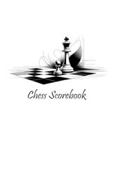Chess Scorebook: 200 pages with 90 moves per page, 6" x 9"