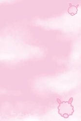 Bunny Notebook: Wide Ruled Notebook | 6 x 9 inches | 100 Pages | Kids Teens Adults