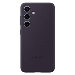 Samsung Galaxy Official S24 Silicone Case, Dark Violet