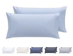 Todocama Set of 2 Extra Soft Hypoallergenic Microfibre Pillow Cases