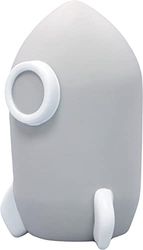 Reer lumilu Sweet Dreams Rocket 52271 Veilleuse en forme de fusée, superbe cadeau de baptême, cadeau d'anniversaire pour garçons et filles Gris