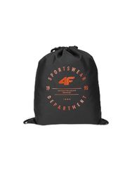 Gymsack M055 4F Black Heren One Size, Zwart, Eén maat, Casual