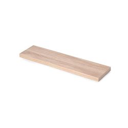 Emuca - Table shelf shelves, 600x200mm (23,62x7,87 inch), Oak effect, Wood