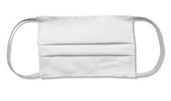 Castell 00510001 Reusable Mouth Nose Mask, 10-er Set, White, 10