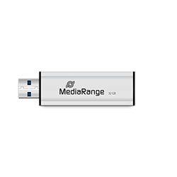 MediaRange MR916 Lecteur USB Flash 32 Go USB Type-A 3.2 Gen 1 (3.1 Gen 1) Noir, Argent