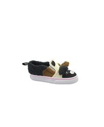 Vans Asher V Sneakers voor kinderen, uniseks, Calico Cat Multi White Dark, 21 EU