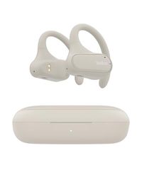 Belkin SoundForm ClearFit Bezprzewodowe Słuchawki Douszne typu Open-Ear, wodoodporne (IPX5) słuchawki sportowe Bluetooth, do jazdy na rowerze, wycieczek w góry, biegania – piaskowe