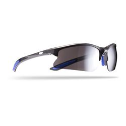 Trespass Mantivu, donkergrijs, zonnebril categorie 3 glazen met UV-bescherming & brillenpoetsdoek, grijs