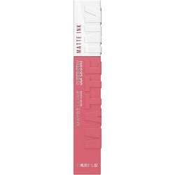 Maybelline New York SuperStay Matte trwała, matowa pomadka do ust w płynie, lekka konsystencja, delikatny zapach, 180 Revolutionary, 5 ml