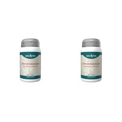 ERBA VITA Integratore Alimentare di Glucomannano, 60 Capsule, Fibra vegetale ricavata dalla radice di Amorphophallus konjac (Confezione da 2)