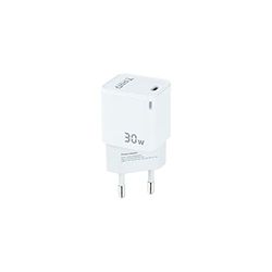 PRENDELUZ Caricabatterie da Parete GAN USB-C/PD 30 W, Design Compatto, Ricarica Rapida, Ideale per dispositivi mobili e Portatili.