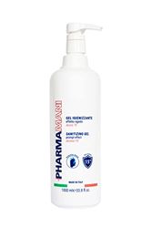 Pharmamani GEL IGIENIZZANTE MANI Formato Maxi da 1 litro con dosatore. 70% Alcool, Effetto Rapido, Non appiccica, si assorbe subito e idrata le mani. Profumo gradevole, Dermatologicamente Testato