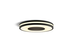 Philips Hue White Ambiance Plafoniera Smart Being, Luce Bianca da Calda a Fredda, 32W, Nero, Telecomando Dimmer Switch Incluso