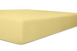 Kneer Fitted Sheet, Cotton Blend, Cream-Coloured, 120x200-130x220
