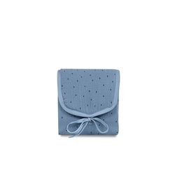Vestidor Plastificado Muselina PUNTOS en color petróleo · Cambiadores para bebés · 45x75 cm