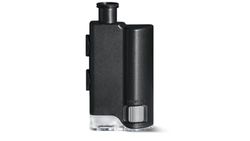 KONUS Konusclip zakmicroscoop voor smartphone, zeer klein formaat, led- en uv-licht, 60 x 100 x zoom