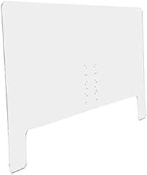 Kensington KGuard Écran de Protection sanitaire pour Moniteurs - Écran Anti-postillons en Acrylique pour Bureau - Écran de Distanciation Sociale 120cm x 74cm - Se déplace avec le bras de l’écran (627506)