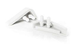 Noctua NA-SAVP3 chromax.white, Trillingsdempende Blokjes voor Noctua NF-A15 140mm Ventilatoren (16 stuks, Wit)