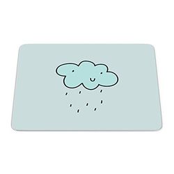 Bonamaison, Tapis de Souris Rectangle Imprimé Numériquement, Fond Antidérapant, pour Bureau et Maison, Taille: 22x18cm