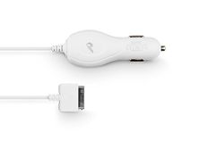 Home a130057-white – billaddare för Apple iPhone 2/3/4 och iPad 3, vit