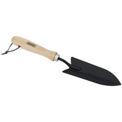Draper 83992 Trapiantatore in Acciaio al Carbonio con Manico in Legno, Colore: Nero